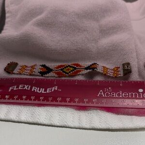 Hand Beaded Native Style Colorful Beaded Bracelet